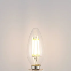 LED-filamentpære E14 4 W 827 3-trins-dæmper, 2 stk