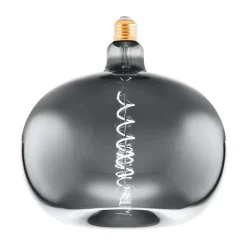 LED-filamentpære E27 4W Big Size æbleform krom