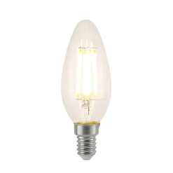 LED-filamentpære E14 4W 2.700K 3-trins dæmper
