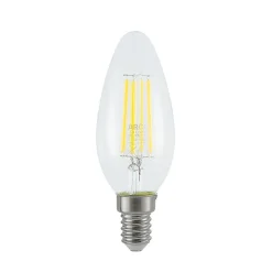 LED-filamentpære E14 4W 2.700K 3-trins dæmper