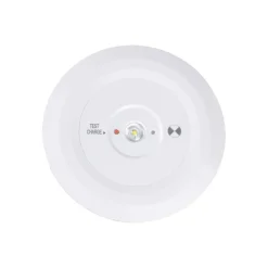 LED-forsænket nødlys Slesvig med genopladeligt batteri