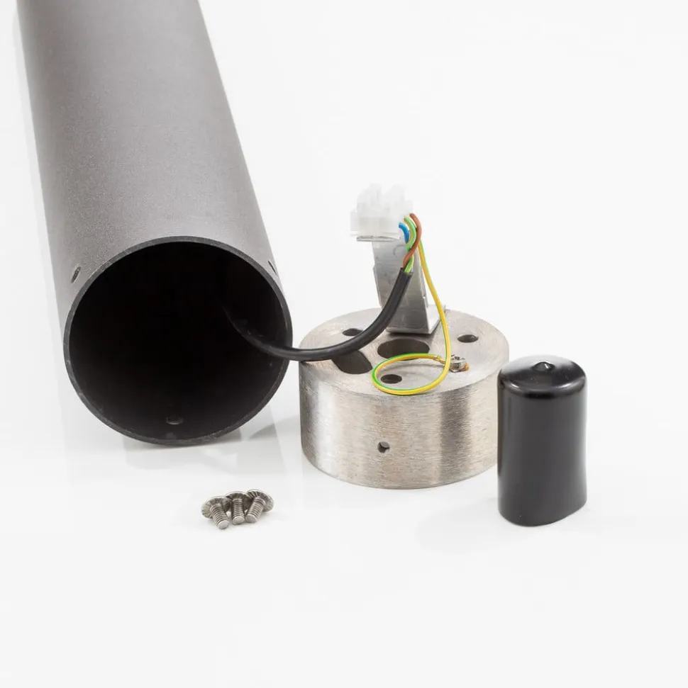 LED-gadelampe 2277, antracit