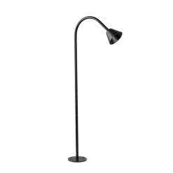 LED-gadelampe Lily, højde 65 cm, sort, stål, IP65