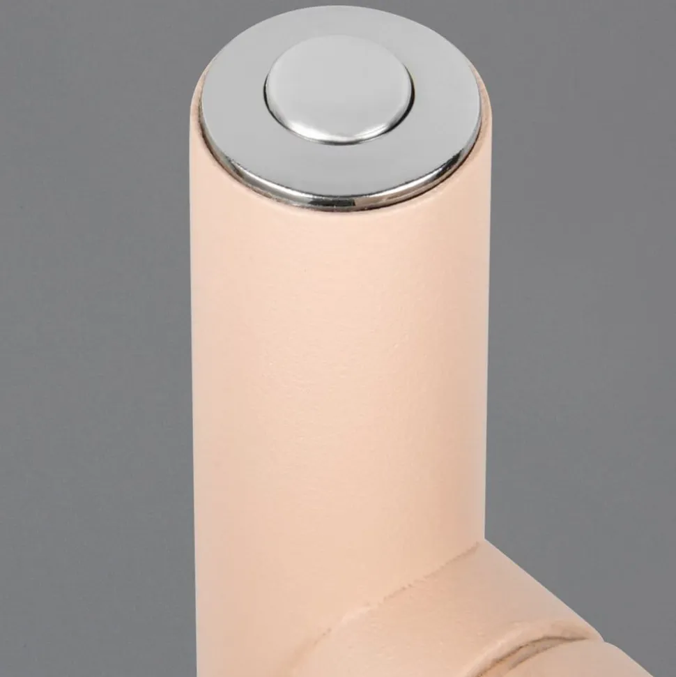 LED-gulvlampe Blake, sand, metal, dæmpbar