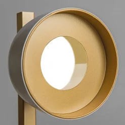 LED-gulvlampe Dome hvid