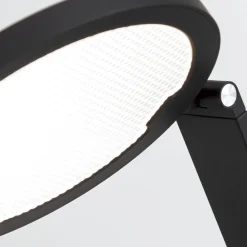 LED-gulvlampe Fati, højde 181 cm, aluminium, læselampe, dæmper, CCT