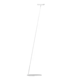 LED-gulvlampe Mahina, hvid, højde 130 cm, metal, CCT