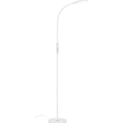 LED-gulvlampe Office Remote, fjernbetjening, hvid