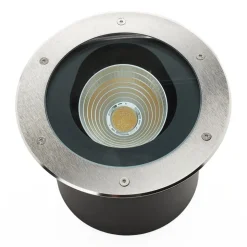 LED-gulvspot til indbygning Titus 32W - drejelig