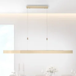 LED-hængelampe PURE Moto, imperial gold, dæmpbar, CCT