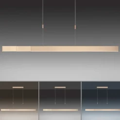 LED-hængelampe PURE Moto, imperial gold, dæmpbar, CCT