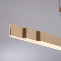 LED-hængelampe PURE Moto, imperial gold, dæmpbar, CCT