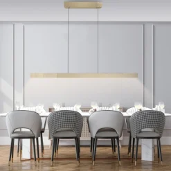 LED-hængelampe PURE Moto-Rise, imperial gold, aluminium, CCT