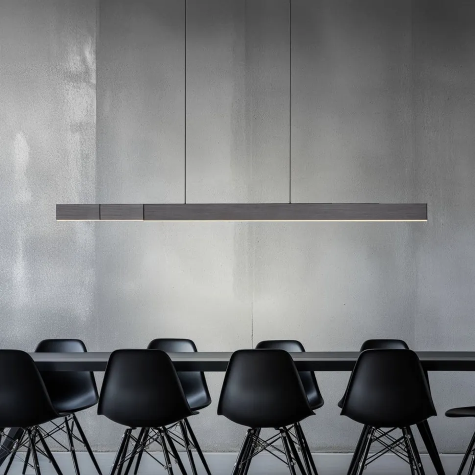 LED-hængelampe PURE Moto-Rise, platin, aluminium, CCT