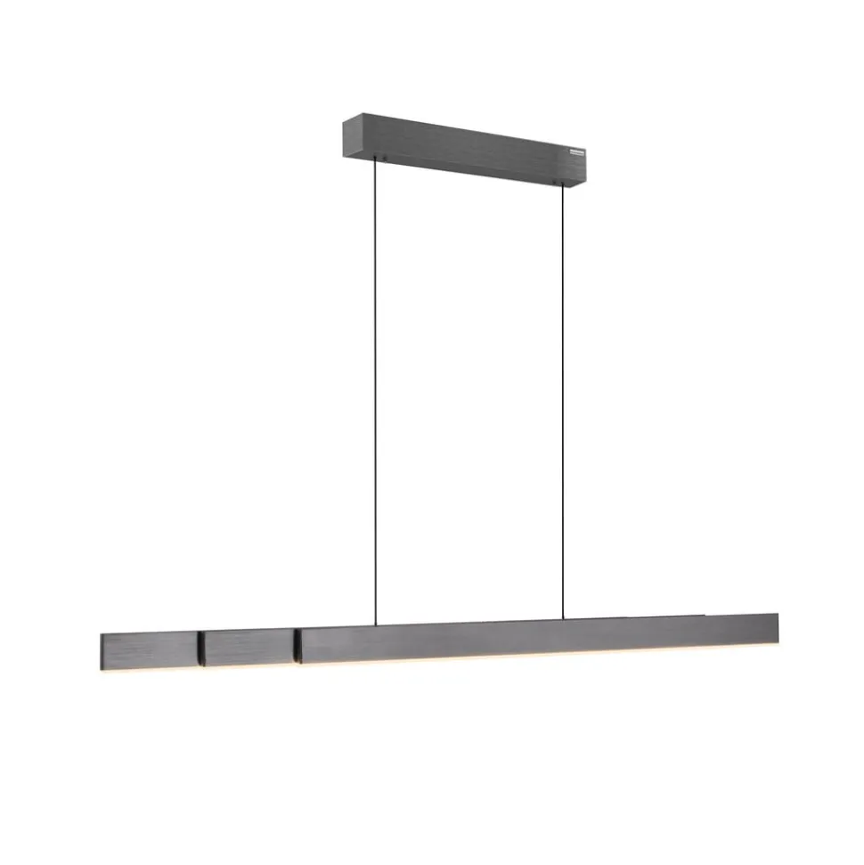 LED-hængelampe PURE Moto-Rise, platin, aluminium, CCT