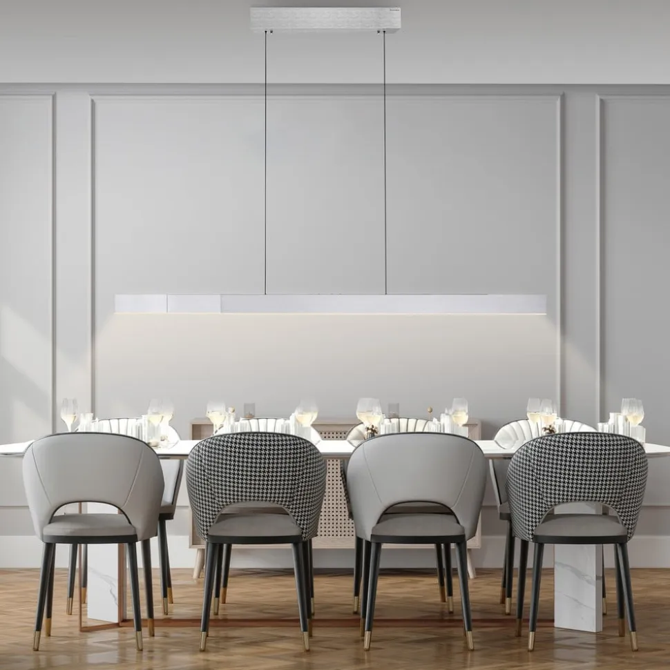 LED-hængelampe PURE Moto-Rise, diamant, aluminium, CCT