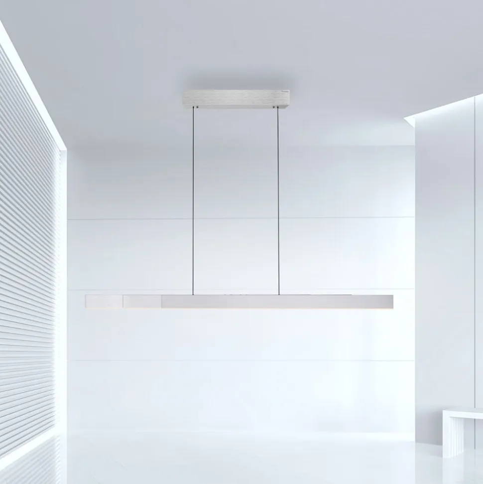 LED-hængelampe PURE Moto-Rise, diamant, aluminium, CCT