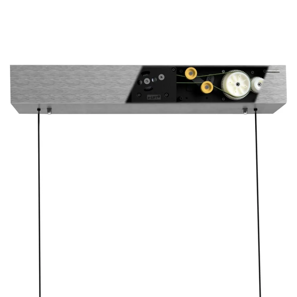 LED-hængelampe PURE Moto-Rise, diamant, aluminium, CCT