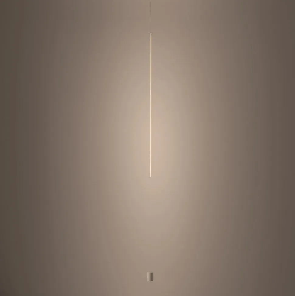 LED-hængelampe VERTIC, hvid, metal, 19 W, 3.000 K