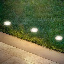 LED-indbygningsspot 3912032 IP67 12V 3x-startersæt Ø3cm stål