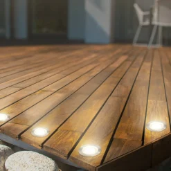 LED-indbygningsspot 3912032 IP67 12V 3x-startersæt Ø3cm stål