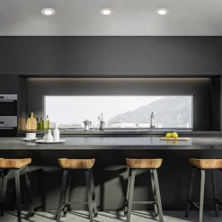 LED-indbygningsspot 7598 3sæt CTS nikkel mat