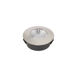 LED-indbygningsspot Diled, Ø 6,7 cm, Dim-To-Warm, stål