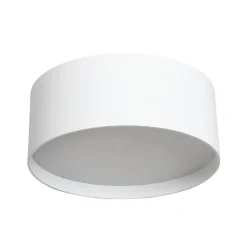 LED-loftlampe CMD 9194, Ø 15 cm, hvid, IP44, metal