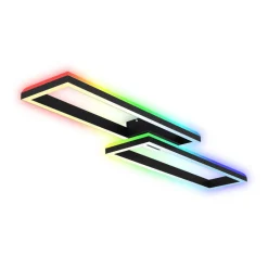 LED-loftlampe Frame 2 lyskilder RGBW baggrundsbelysning 119,5 cm