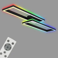 LED-loftlampe Frame 2 lyskilder RGBW baggrundsbelysning 119,5 cm