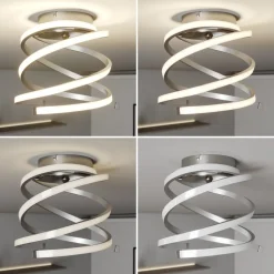 LED-loftlampe Haniya, dæmpbar