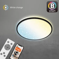 LED-loftlampe Ivy Sky S, stjernedekoration, Ø 33 cm