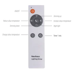 LED-loftlampe Sparkle CCT dæmpbar hvid Ø 48cm