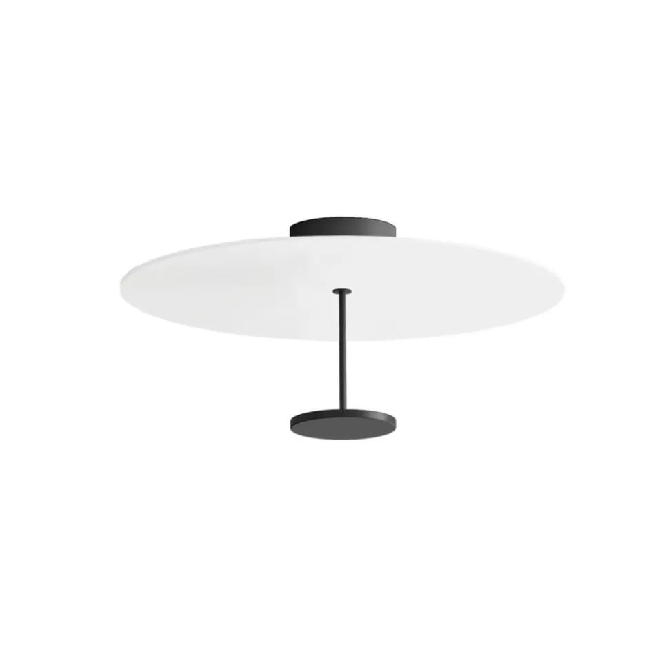 LED-loftlampe Stilo_S, sort, Ø 55 cm