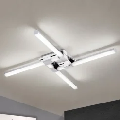 LED-loftlampe til badeværelset Argo, 4 lyskilder
