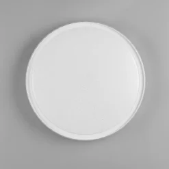 LED-loftlampe Varda, hvid, Ø 39 cm, fjernbetjening