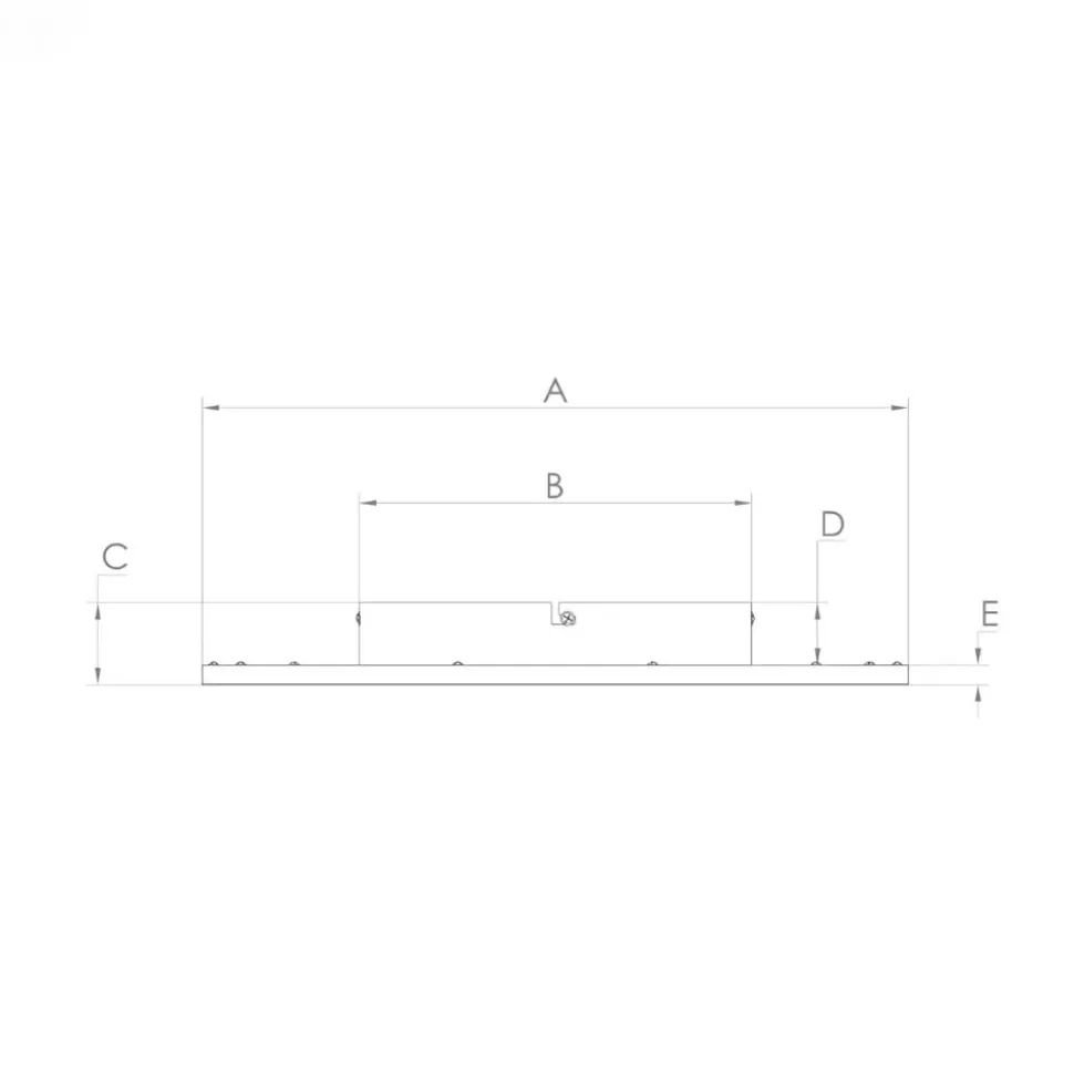 LED-loftslampe Lanciano 1 med fjernbetjening Ø38cm