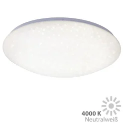 LED-loftslampe Vipe, stjernehimmel-effekt, 49 cm