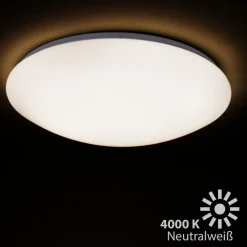 LED-loftslampe Vipe, stjernehimmel-effekt, 49 cm