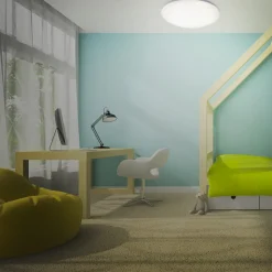 LED-loftslampe Vipe, stjernehimmel-effekt, 49 cm