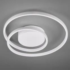 LED-loftslampe Zibal, dæmpbar, hvid