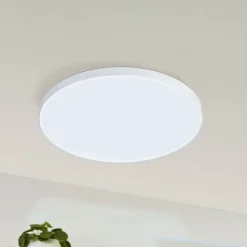 LED-loftslampe Zubieta-A, hvid, Ø60cm