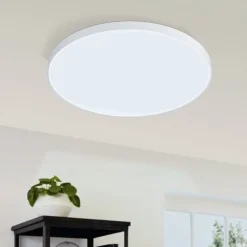 LED-loftslampe Zubieta-A, hvid, Ø60cm