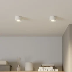 LED-loftsspot i rør, hvid