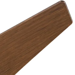 LED-loftventilator Jade, bronze, støjsvag, Ø 152 cm, 60 W