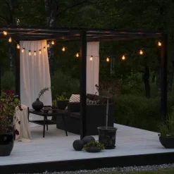 LED-lyskæde ølhave basissæt, ravfarvet