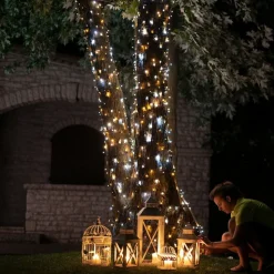 LED-lyskæder Twinkly CCT, 250-fl. 20 m sort