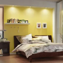 LED-møbelindbygningslampe FR 55 i rustfrit stål