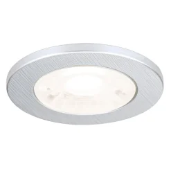 LED-møbelindbygningsspot Artist, sæt med 3, sølv