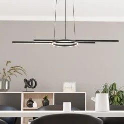 LED-pendel Zillerio-Z sort ZigBee CCT dim